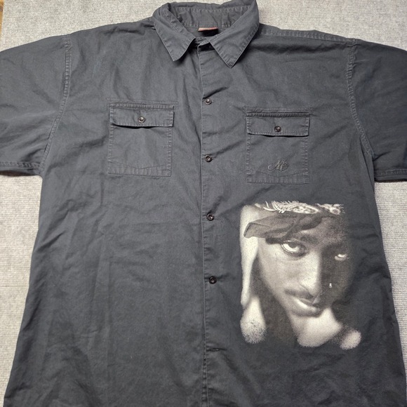 Makaveli Branded Other - Makaveli Branded Tupac Shakur Graphic Shirt Mens XL Black Short Sleeve Hip Hop